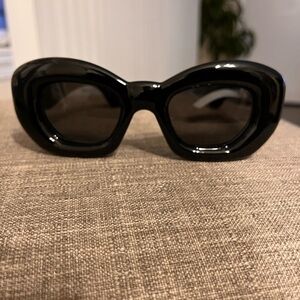 Loewe Glossy Black Women's Sunglasses
